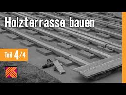 Danach kannst du darauf die holzdielen. Version 2013 Holzterrasse Bauen Kapitel 4 Terrassendielen Verlegen Youtube
