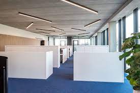 Zoutman Roeselare Interested In Office Or Ceiling Lighting Ideas These Days Interior Des Office Lighting Design Coworking Space Design Residential Design