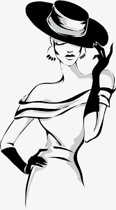 Pin By Gustavosalazarpino On Dessins Illustrations Fashion Clipart Woman Silhouette Girl Model