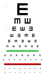 Precision vision offers stylized pictures, called patti pics, for which snellen's 5. Snellen Eye Chart Test Used In Young Children Royalty Free Cliparts Vectors And Stock Illustration Image 26527469