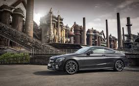 Download Wallpapers Mercedes Amg C43 4matic Coupe 2018 4k Exterior Luxury Sports Coupe New Gray C43 German Cars Mercedes Benz Besthqwallpapers Com Mercedes Mercedes Amg Mercedes Benz