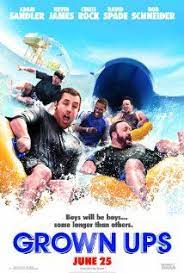 The top 10 comedies of 2013; Grown Ups 2010 Funny Movies Good Movies Adam Sandler Movies