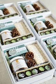 Holiday Client Gifts Custom Blue And Green Client Holiday Gift Boxes Curated By Marigold Grey Client Gift Box Corporate Holiday Gifts Holiday Gift Box