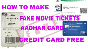 Get 50% discount up to rs 300 on minimum booking of 2 movie tickets and up to inr 200 off on food combos with visa. How To Make Fake Movie Tickets Id Etc Youtube