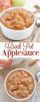 However, be aware that apple needs to be prepared properly before cats can eat them safely. Homemade Crock Pot Applesauce Yummy Healthy Easy Easy Slow Cooker Recipes Recipes Crockpot Applesauce