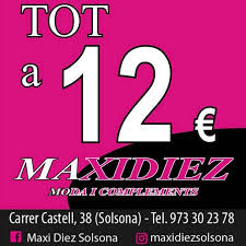 Maxi diez Solsona
