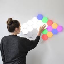 Led Light Honeycomb Touch Wall Light 3pcs Planet Shopper Led Color Changing Lights Led Panel Light Touch Lamp