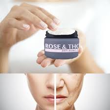 Rose Thorne 50 Ml Yaşlanma Karşıtı Yüz Bakım Kremi Nemlendirici Rosehip Yağ  Hyalüronik Asit Kolajen