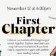 First Chapter event in Wayland, MI