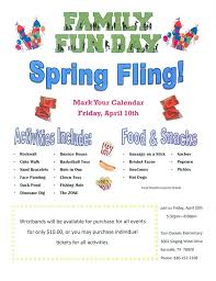 School Spring Fling Flyer Template Google Search Pta Fundraising School Fundraisers Fundraiser Flyer