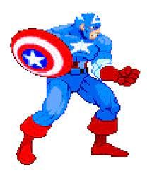 Fighting Animated Gif Marvel Vs Capcom Pixel Art Design Pixel Art