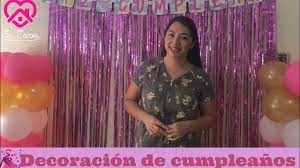 Decoracion De Cumpleanos En Casa Cuarentena Youtube