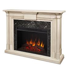 Description:part of the real flame landscape series, the torrey electric fireplace has a large mantel top, ample storage and an extra wide infrared electric firebox. Real Flame Maxwell 57 75 In W Whitewash Fan Forced Electric Fireplace 8030e Ww Rona