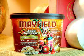 Dollywood S Firechaser Express Receives Special Mayfield Ice Cream Flavor Mayfield Ice Cream Ice Cream Flavors Ice Cream