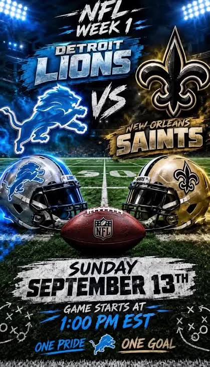 WHAT WiLL THE FiNAL SCORE BE? DETROiT LiONS VS NEW ORLEANS SAiNTS #NFL  #LiONS #SAiNTS #FYP #AICreate @Detroit Lions @New Orleans Saints @NFL