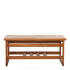 Return to shop / living room / coffee tables / tile top coffee table. Arcadia Small Coffee Table Amber White Tile Top In Medium Oak Finish Occasional Tables Fishpools