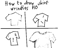 Here's a little tip that will give a general idea on how to apply this to your future drawings. How To Draw Clothes Wrinkles For Dummies Pio Drawception