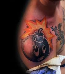 Heaton and is located at 32 erie street north, massillon, oh 44646. Cartoon Style Colored Shoulder Tattoo Of Funny Bomb Tattooimages Biz