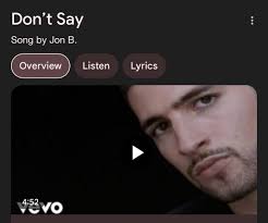 Jon B Appreciation : r/rnb
