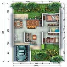 Plano Casa Tipo Gallery 60 Moveis E Decoracao De Interiores Rumah Minimalis Denah Rumah Desain Rumah Minimalis