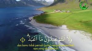 Kaum tersebut menawarkan kekayaan kepada nabi muhammad agar beliau menjadi seseorang yang paling kaya di kota makkah. Bismillah Al Kafirun Artinya Amabel Skincare Kebalen