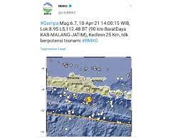 Angka ini hasil perkiraan dari kajian jika pusat gempa berada di megathrust segmen siberut yang berada di sisi barat mentawai Gempa M6 7 Di Selatan Malang Bmkg Tidak Berpotensi Tsunami Fajar