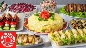 салаты без майонеза рецепты с фото на день рождения Menyu Na Den Rozhdeniya Gotovlyu 8 Blyud Tort Salat Zakuski Food And Drink Holiday Cooking My Favorite Food