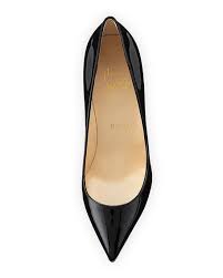 Christian Louboutin Pigalle Follies 85mm Patent Red Sole Pump Christian Louboutin Pigalle Red Sole Christian Louboutin