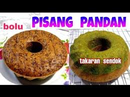Resep Bolu Kukus Pisang Pandan Takaran Sendok No Oven No Mixer Dirumahaja Youtube Di 2020 Makanan Resep Pisang