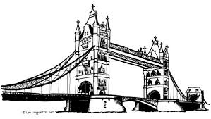 They are supported by cables and towers in order to carry vehicles and people as well. Tower Bridge Drawing A Sketch Of My Favourite London Landmark