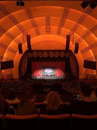 radio city music hall section 2nd mezzanine 4 row f seat