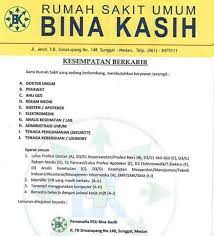 Yang ditampilkan di sini adalah iklan lowongan yang sesuai dengan kueri anda. Rumah Sakit Umum Rsu Bina Kasih