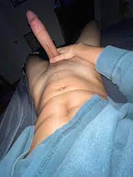Guy with a big white cock - Penis Pictures