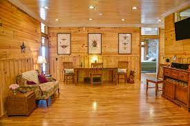 How do you clean knotty pine walls? Install Tongue And Groove Pine Panels In Your Home Office Interior
