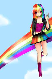 We have an extensive collection of amazing background images carefully chosen by our community. Rainbow Dash Human Anime Rainbow Dash Anime Wallpaper