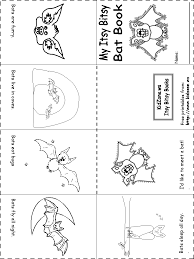 Bat Activity Sheets Itsy Bitsy Bat Book Halloween Preschool Bats Activities Fall Kindergarten