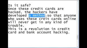 Credit Card Numbers With Cvv Reveal 2015 Credit Card Hacks Credit Card Info Credit Card