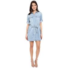 Calvin Klein Jeans Drawstring Denim Dress Women S Dress Womens Denim Dress Blue Long Sleeve Dress Long Denim Shirt Dress