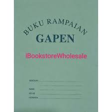 Rental 1 mth untuk buku baru. Ready Stock Buku Rampaian Gapen F5 Single Line Koperasi Kedai Buku Sekolah Kpm Ibs Shopee Malaysia
