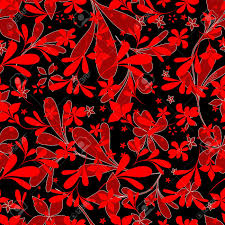 Check spelling or type a new query. Seamless Black Red Flower Wallpaper Royalty Free Cliparts Vectors And Stock Illustration Image 4218440