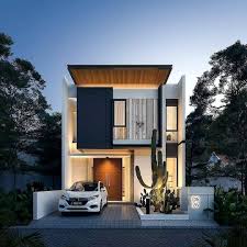 Dengan lahan sempit pun, anda bisa membuat rumah yang mewah dan modern. 10 Gambar Rumah Minimalis Modern Inspirasi Terbaik 2021