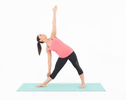 Triangle Pose Triangle Pose Equipment Free Workout Workout
