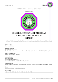 Jika sobat sobat ada yang membutuhkannya. Pdf Sokoto Journal Of Medical Laboratory Science Volume 2 Issue 1 March 2017