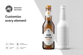 Download Free Premium Download Beer Bottle Mockupdiscover The World S Top Designers Creatives Free Psd Ui Download