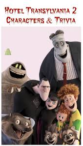 We send trivia questions and personality tests every week to your inbox. Impress Your Kids With Cool Character Profiles Trivia From Hotel Transylvania 2 Hotel Transilvania Disney Desenhos Desenhos