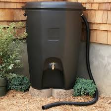 Rain barrels that use a garden hose for overflow can't the earthminded overflow hose kit makes it easy to add an overflow hose to any rain barrel. Rainwatersolutions Weather Resistant Plastic Drainable Dual Overflow Rain Barrel And Hose Reviews Wayfair