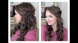 25 bridesmaids' half up hairstyles that inspire. Simple Half Up Hairstyle My Bridesmaids Hairstyles Youtube
