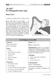 Check spelling or type a new query. Ein Fruhlingsgedicht Intuitiv Singen Grundschule Sonstige Unterrichtsmaterial Raabe
