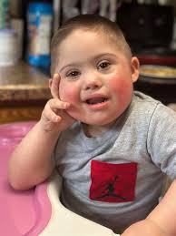 My baby got her glasses today and she surprisingly has kept them