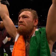 How good was this?! When Conor McGregor touched UFC gold for the very first  time! 🏆